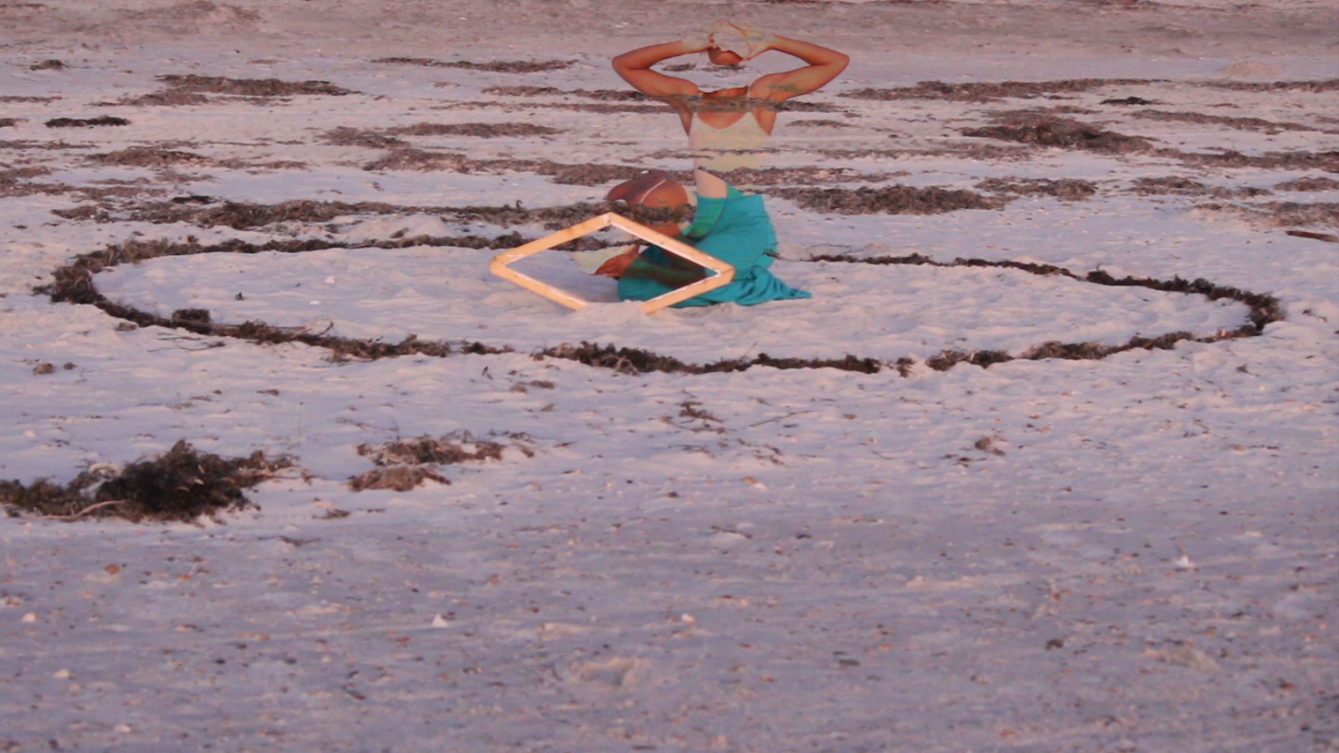 Jamilah Sabur, Un chemin escarpé / A steep path, 2019, image tirée de la vidéo